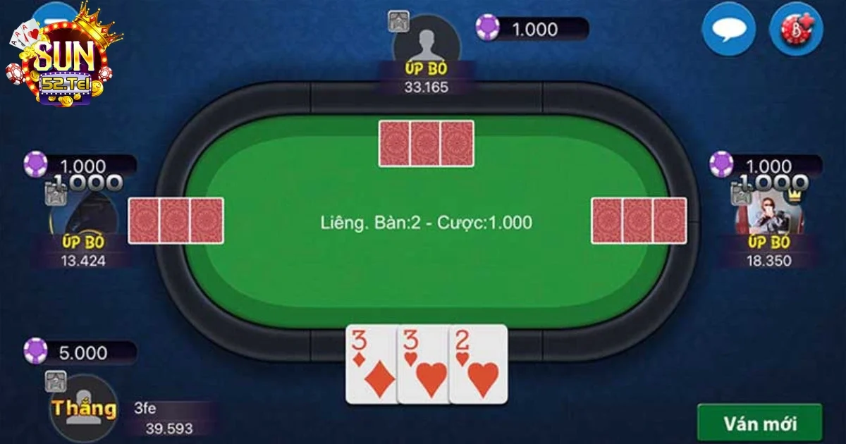 Luật Chơi Bài Liêng Sun52 – Nắm Chắc Trước Khi Chơi 2 Luật Chơi Bài Liêng